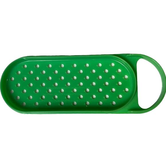 Tupperware Vintage 3 Piece Grater Zester Shredder in 1970's Jadeite Green - Picture 8 of 12
